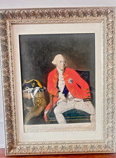 c1772 KING GEORGE III — A COMMANDING ROYAL MILITARY PORTRAIT  PRE-REVOLUTION picture