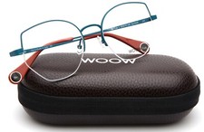NEW WOOW Be Cult 1 Col 9445 Duck Blue EYEGLASSES 53-19-140 B50mm picture