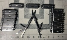 Leatherman Micra Multi-tool Silver Block Letter Logo picture