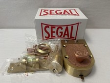 Segal #667 Bronze Deadlock Brass Single Cylinder Jimmy-Proof Lock Set SE 15326 picture