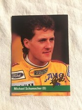 1992 MICHAEL SCHUMACHER #51 Rookie card GRID Formula One picture