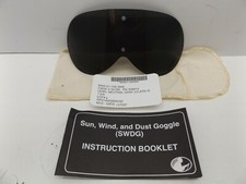 Gray Replacement Lens for Military Issued Sun, Wind, & Dust Ballistic Goggles  picture