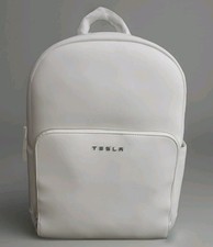 NEW Tesla Mega Mini Pack White Backpack Discontinued Rare Official Tesla Store picture