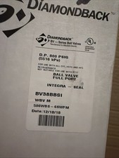 Diamondback 586WB Brass Ball Valve 800PSIG -325F. Three Pack. picture