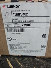 Burndy YGHP34C2 Ground Connector Run-In Tap 250-500MCM 4-2 picture