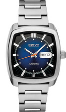 Seiko Recraft Series Mens Automatic Blue Dial Watch SNKP23 picture