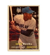 1957 Topps - Ernie Banks #55 picture