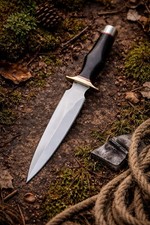 Fairbairn Skyes BRITISH ARMY COMMANDO Double Edge Dagger Knife 2ND PATTERN picture
