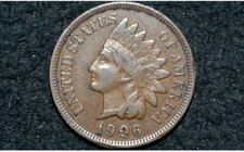 1906 Indian Head Cent ** FULL LIBERTY ** w/ minor issues **  picture