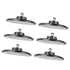 Uimoso 6-Pack LED High Bay Lights, 5000K, 250W, 36000LM for Warehouse Use picture
