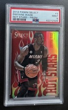 2012-13 Panini Select - Hot Stars Dwyane Wade #3 Silver Prizm /25 Miami Heat picture
