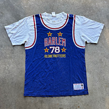 2004 Harlem Globetrotters 78 Jersey Style Tee Unisex Adult One Size (Men’s L) picture