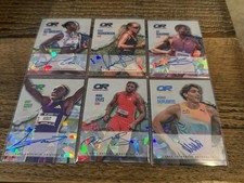 2026 Onyx Rips Track Field Complete 36 Card Autograph Set Mondo Duplantis Gout picture