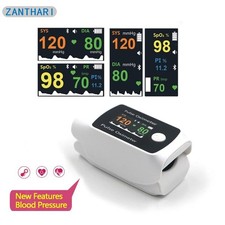 ZANTHARI New 2-in-1 smart Bluetooth fingertip pulse oximeter with blood pressure picture