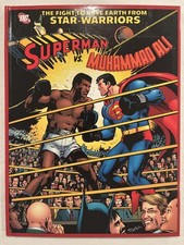Neil Adams Signed Superman Vs Muhammad Ali Oversized Hardcover Book with Artwork picture