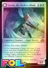 x1 Gisela, the Broken Blade EMN MTG 28 FOIL MYTHIC M/NM 1x picture