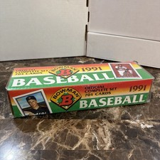 1991 Bowman Baseball Official Complete Set 704 Cards Factory Sealed Topps VTG picture