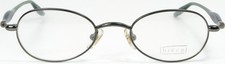 hiero 136 GM Olive Green /Blue Oval Eyeglasses Glasses Frame 46-19-140 Japan NOS picture