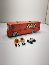 Vintage Incredible Crash Dummies Transport Truck 2 Figures Skateboard Playset picture