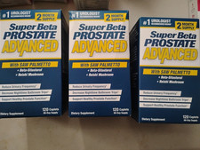 3 Pack Men's  SUPER BETA PROSTATE Support ( 3 x 120 = 360 ct) exp. 01/2029 picture