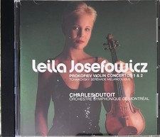 Prokofiev Violin Ctos 1 & 2 Tchaikovsky Serenade Melancolique Josefowicz Dutoit picture