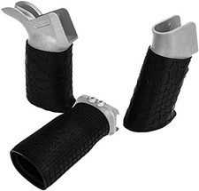 2 Pieces Universal Tactical Grip Sleeve Rubber Handall Full Size Handgun Grip Gl picture