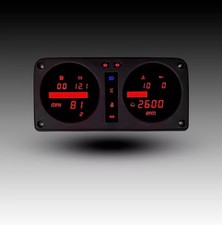 1980-1995 Suzuki Samurai RED LED Digital Gauge Panel Fits SJ410 / SJ413 DP1300R picture