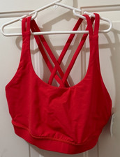 NWT lululemon red energy bra size 10 picture