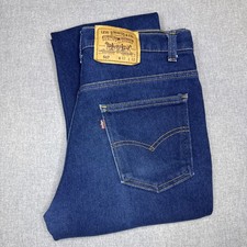 Vintage 80s Levi’s 517 Jeans Mens 33x32 Dark Wash USA Made Bootcut picture