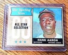 1968 Topps Hank Aaron All-Star Selection #370 picture