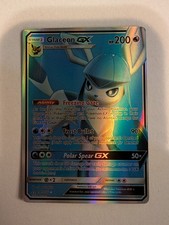 Pokémon Glaceon GX Full Art Ultra Rare Holo 141/156 Ultra Prism picture