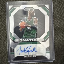 Panini Prizm 2025-26 Tacko Fall Signatures Auto #SIG-TAC Boston Celtics picture