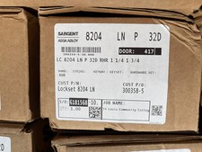 GENUINE Sargent LC 8204 LNP 32D RHR 1 1/4 1 3/4 Manufacturing Mortise Lock picture