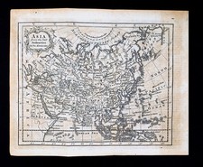 1759 Kitchin Map Asia China Japan India Tibet Arabia Persia Iran Korea Siberia picture