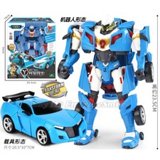 Tobot Evolution Y Transforming Convert Car to Robot Action Figure Toy Boy Gift picture
