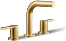 KOHLER K-33592-4-2MB Elate 1.2 GPM Widespread Bathroom Faucet, Brushed Brass picture