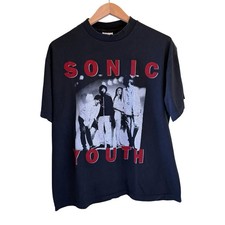 Vintage 1995 Sonic Youth Washing Machine Tour 90s Band Unisex T-shirt picture