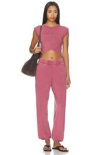 FREE PEOPLE x FP Movement Hot Shot Crossover Set, Brick NEW WT picture