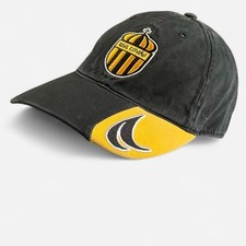 VTG Kaiser Real España Black Gold Honduras Football Adjustable Soccer Hat picture