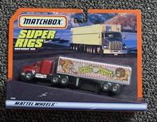 Vintage Matchbox Super Rigs Series Truck Ringling Bros & Barnum Circus 1998 picture
