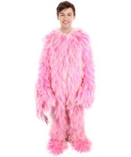 HPO Adult Unisex Pink Fluffy Costume, Perfect for Halloween, HC-2033 picture