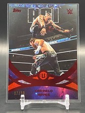 2026 Topps Universe WWE Carmelo Hayes Red Magma #/10 SSP #269 Wrestling picture