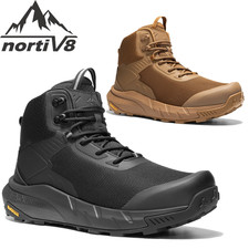 NORTIV 8 Men's Military Tactical Work Boots Waterproof Motorcycle Combat Boots picture