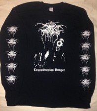 DARKTHRONE Transilvanian Hunger Long Sleeve Shirt old funeral isengard midnight. picture