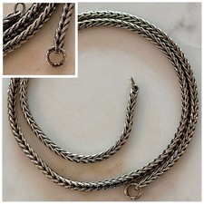 New Old Stock Trollbead Necklace Chain Sterling Silver .925 Wheat Chain Pick SZ. picture