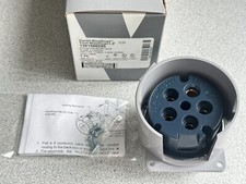 NEW WOODHEAD Y560R 1301500285 RECEPTACLE 60 AMP Nylon 277/480VAC 5 Wire 4 Pole picture