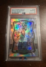 PSA 10 2017 Select Premier Level Deshaun Watson #164 Silver Prizm RC Rookie SP  picture