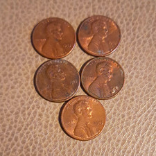 1983-D Lincoln Memorial Small Cent Penny Denver Business Strike BN KM#201 Lot 5 picture