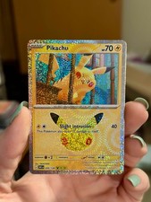 Pokemon Pikachu 036/128 (14/30) 30th Celebration Holo English OKACHEKE picture