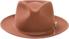 Stetson Men's Stratoliner B Fedora Fur Felt Hat picture